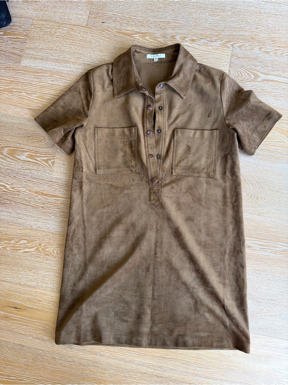 Z Supply Faux Suede Dress